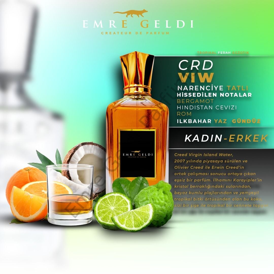 Emre Geldi Virgin island water (lime-coconut )