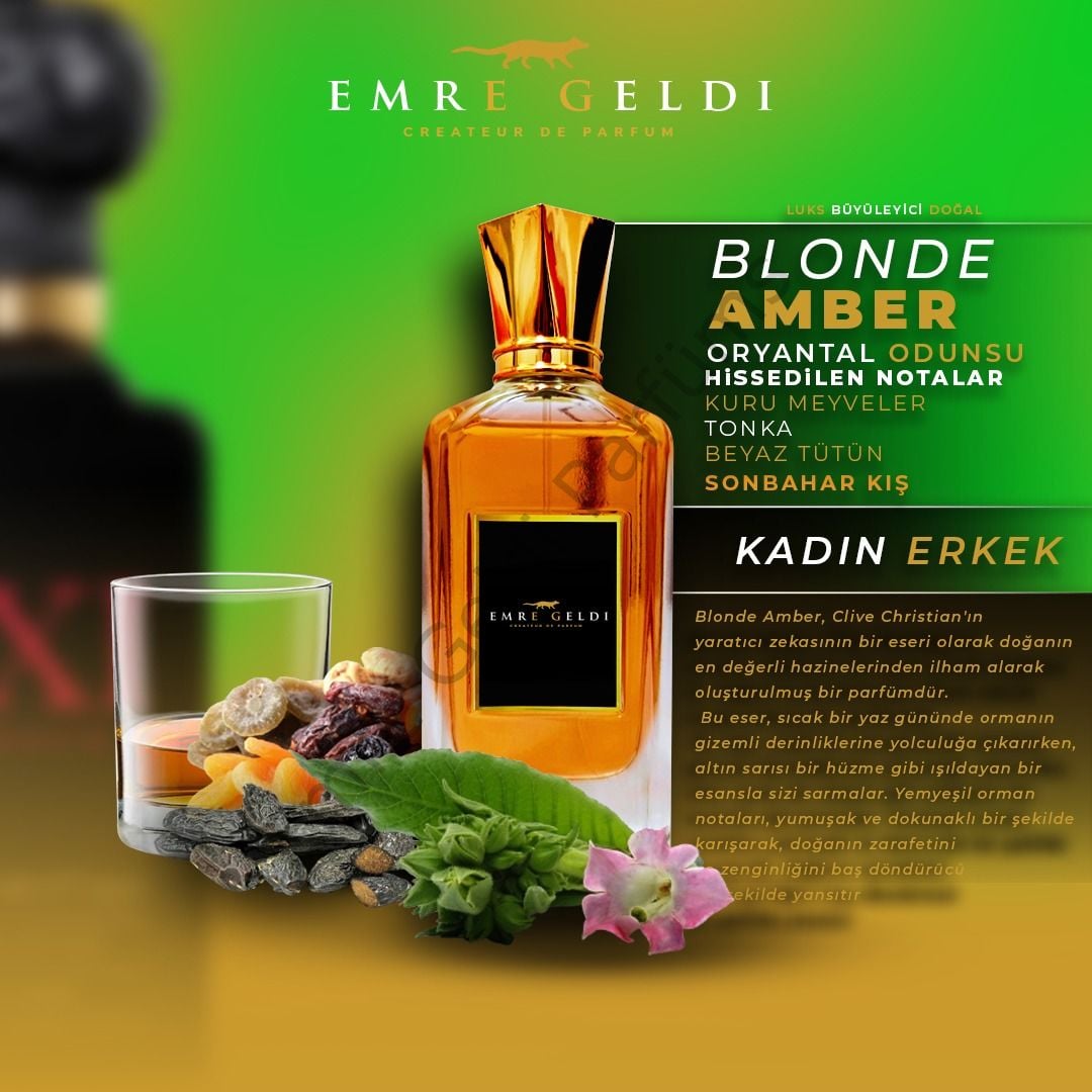 Emre Geldi BLONDE AMBER ( blond amber)