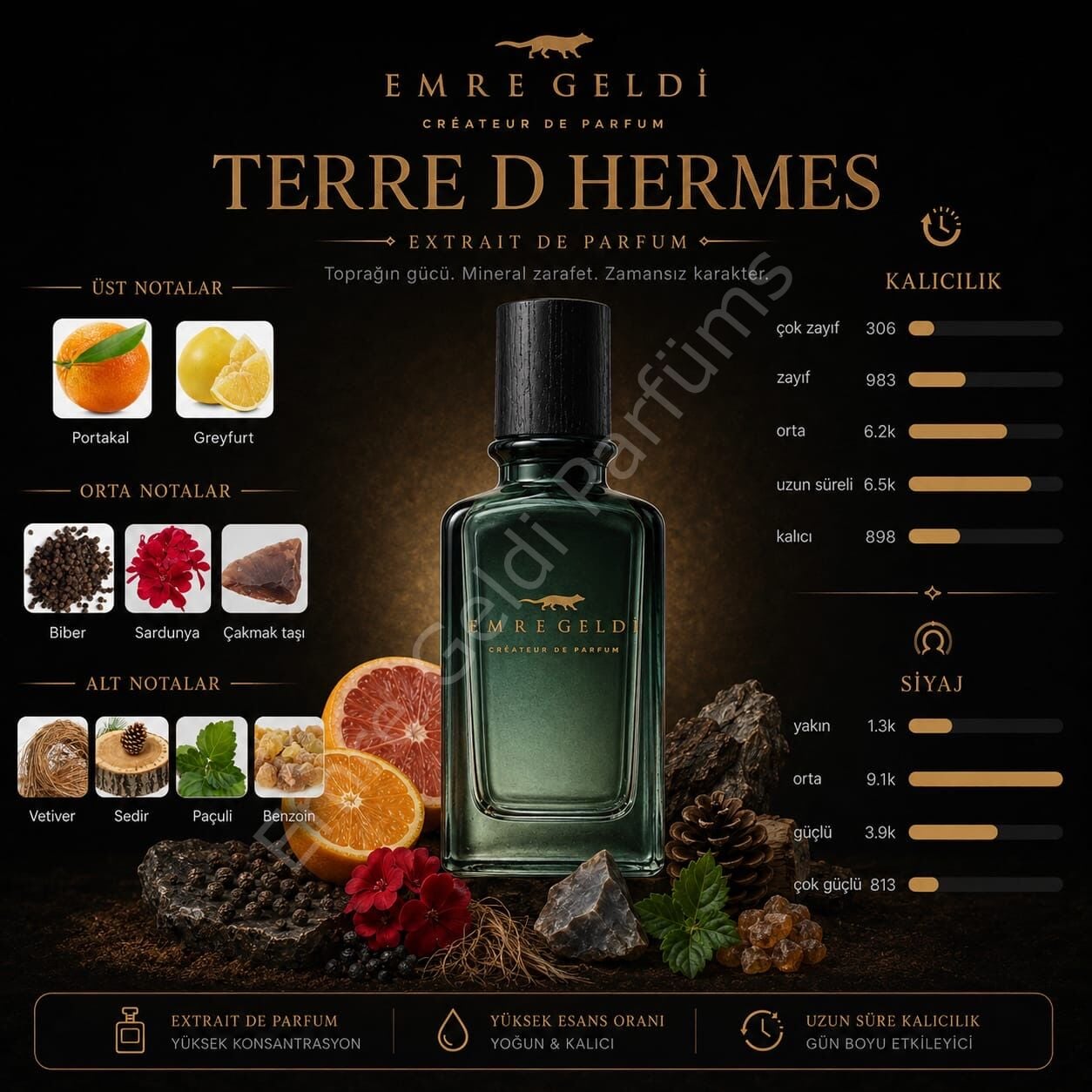 Emre Geldi TERRE D HERMES ( HERES )